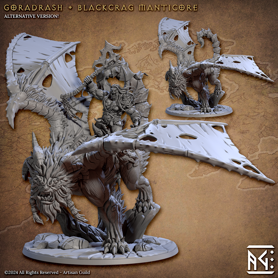 Goradrash - Blackcrag Manticore (Blackcrag Orcs)